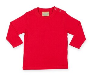 Larkwood LW021 - Babys långärmade T-shirt Red