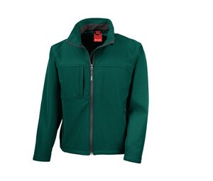 Result RS121 - Klassisk Soft-Shell jacka Herrar Bottle Green