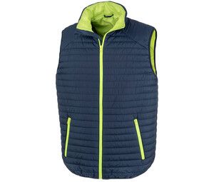Result RS239 - Thermoquilt Quiltad Bodywarmer Navy/Lime
