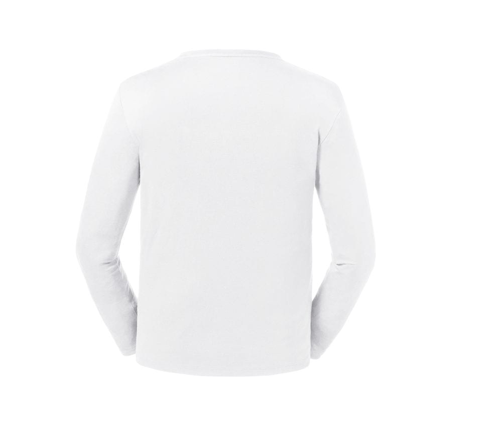 Russell RU100M - Ekologisk långärmad T-shirt herr