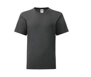 Fruit of the Loom SC6123 - T-shirt för barn Light Graphite