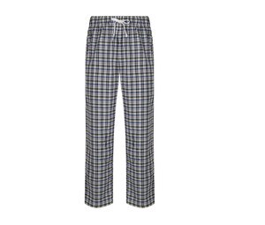 SF Men SF083 - Pyjamasbyxor för män White / Multi Check