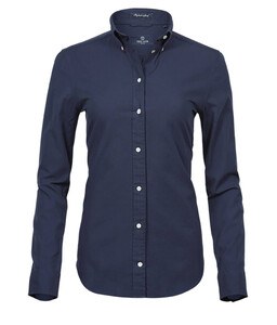 Tee Jays TJ4001 - Oxfordskjorta för kvinnor Navy
