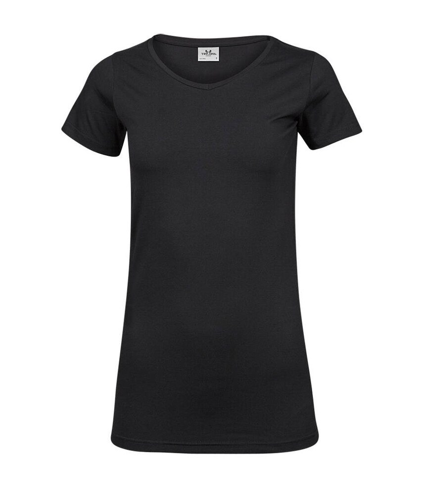 Tee Jays TJ455 - T-shirt med stretch och extra lång dam