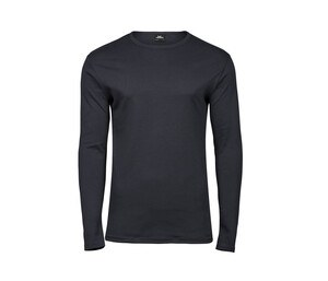 Tee Jays TJ530 - Långärmad T-shirt för män Dark Grey
