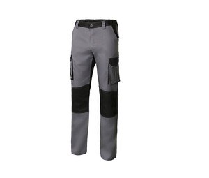 VELILLA V3020B - Tvåfärgade byxor med flera fickor Grey / Black
