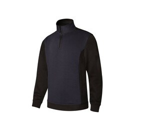 VELILLA V5703 - Tvåfärgad tröja med Dragkedja Navy / Black