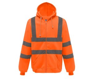 Yoko YKK07 - Huvtröja med hög synlighet Hi Vis Orange