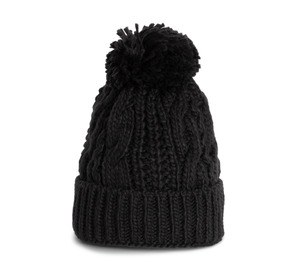 K-up KP550 - Stickad stickad hatt Black