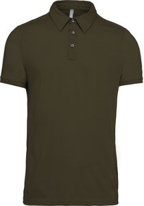 Kariban K262 - Poloshirt med kortärmad tröja för män Light Khaki