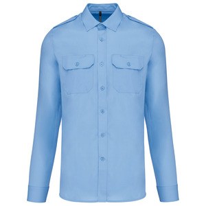 Kariban K505 - Långärmad pilotskjorta för män