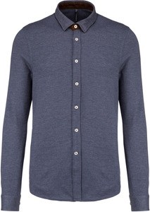 Kariban K507 - Långärmad tröja i Jacquard Jacquard blue