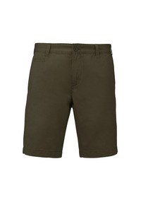 Kariban K752 - Bermuda-shorts med blekt utseende Washed Light Khaki