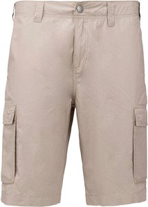 Kariban K755 - Bermuda-shorts med flera fickor för män Beige