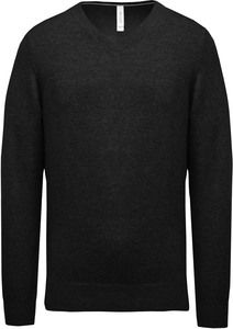Kariban K982 - Premium V-ringad tröja Black Heather