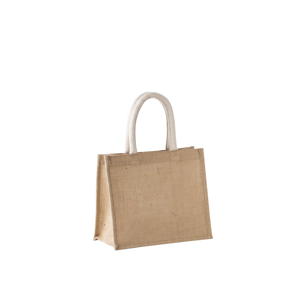 Kimood KI0273 - Burlap Tote Bag-Medium modell