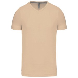 Kariban K357 - Kortärmad T-shirt med V-ringning Light Sand