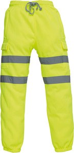 Yoko YHV016T - Joggingbyxor Hi Vis Yellow