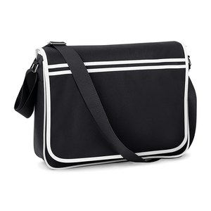 Bag Base BG71 - Retro väska Black / White