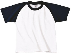 B&C CGTK350 - Baseball-T-shirt för barn