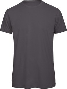 B&C CGTM042 - Ekologisk inspirerad T-shirt med rund hals för män Dark Grey