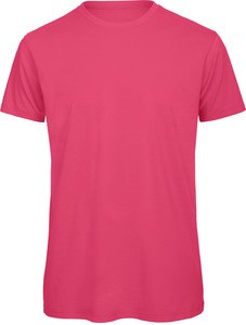 B&C CGTM042 - Ekologisk inspirerad T-shirt med rund hals för män Fuchsia