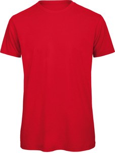 B&C CGTM042 - Ekologisk inspirerad T-shirt med rund hals för män Red