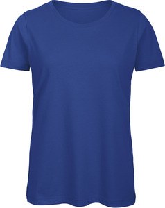 B&C CGTW043 - Ekologisk inspirerad T-shirt med rund hals för kvinnor Royal Blue