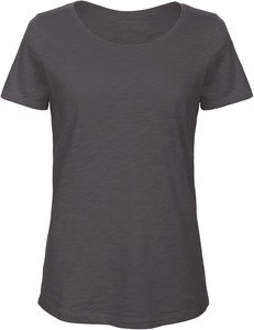 B&C CGTW047 - Ekologisk Slub Inspire T-shirt för kvinnor Chic Anthracite