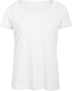 B&C CGTW056 - T-shirt med rund hals för kvinnor