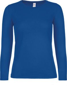 B&C CGTW06T - Långärmad T-shirt dam # E150 Royal Blue