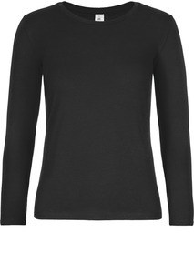 B&C CGTW08T - Långärmad T-shirt dam # E190 Black