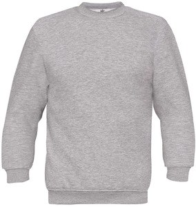 B&C CGWK680 - Barntröja med rund hals Heather Grey