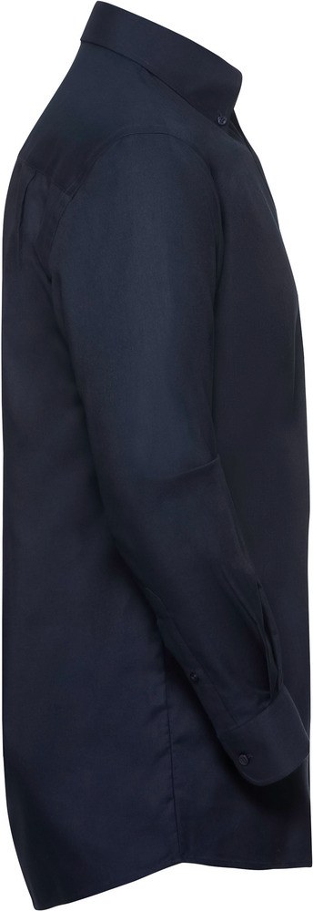 Russell Collection RU932M - Långärmad Oxfordskjorta