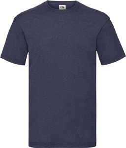 Fruit of the Loom SC221 - Kortärmad T-shirt herr 100% bomull Vintage Heather Navy