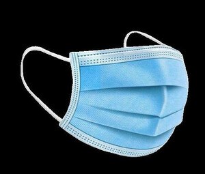 Protection RV004X - Engångs 3-lagers medicinsk mask (50 bitar) Pool Blue