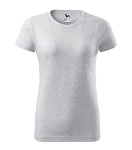 Malfini 134 - Enkel T-shirt för kvinnor gris chiné clair