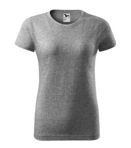 Malfini 134 - Enkel T-shirt för kvinnor Gris chiné foncé