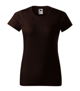 Malfini 134 - Enkel T-shirt för kvinnor Cofeee