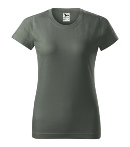 Malfini 134 - Enkel T-shirt för kvinnor castor gray