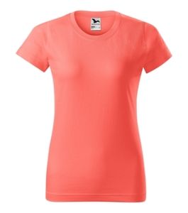 Malfini 134 - Enkel T-shirt för kvinnor Coral