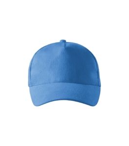 Malfini 307 - Unisex 5P keps bleu azur