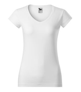 Malfini 162 - T-shirt med V-ringning för kvinnor White