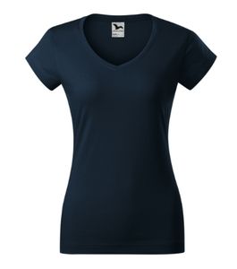 Malfini 162 - T-shirt med V-ringning för kvinnor Sea Blue