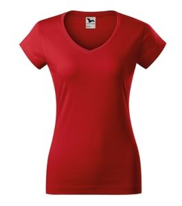 Malfini 162 - T-shirt med V-ringning för kvinnor Red