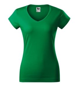 Malfini 162 - T-shirt med V-ringning för kvinnor vert moyen