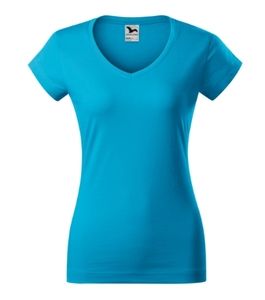 Malfini 162 - T-shirt med V-ringning för kvinnor Turquoise