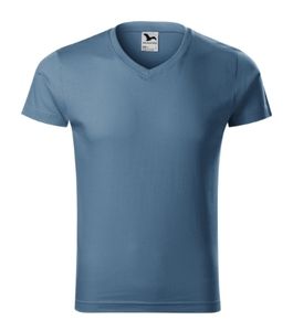 Malfini 146 - T-shirt med V-ringning för herrar Denim