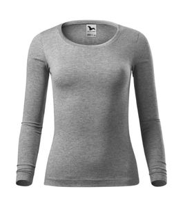 Malfini 169 - Fit-T L-T-shirt för kvinnor Gris chiné foncé