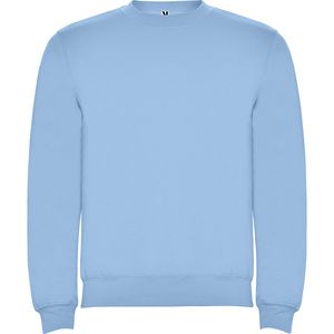Roly SU1070 - CLASICA Classic sweatshirt with 1x1 elastane rib in collar Sky Blue